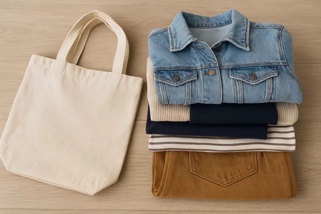 Moda sostenible y ahorro con ropa de segunda mano y armario cápsula
